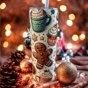Gingerbread Tumbler Christmas